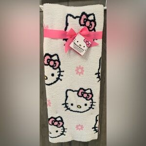 New Hello Kitty Viral White Spring 50" x 70" Super Soft Throw Blanket With Tag